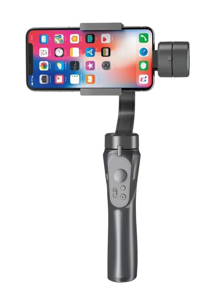 iGimbal スマホ用ジンバルH4 3軸スタビライザー 手持ちジンバル 自撮り棒 iPhone＆Android対応 手ブレ 防止
